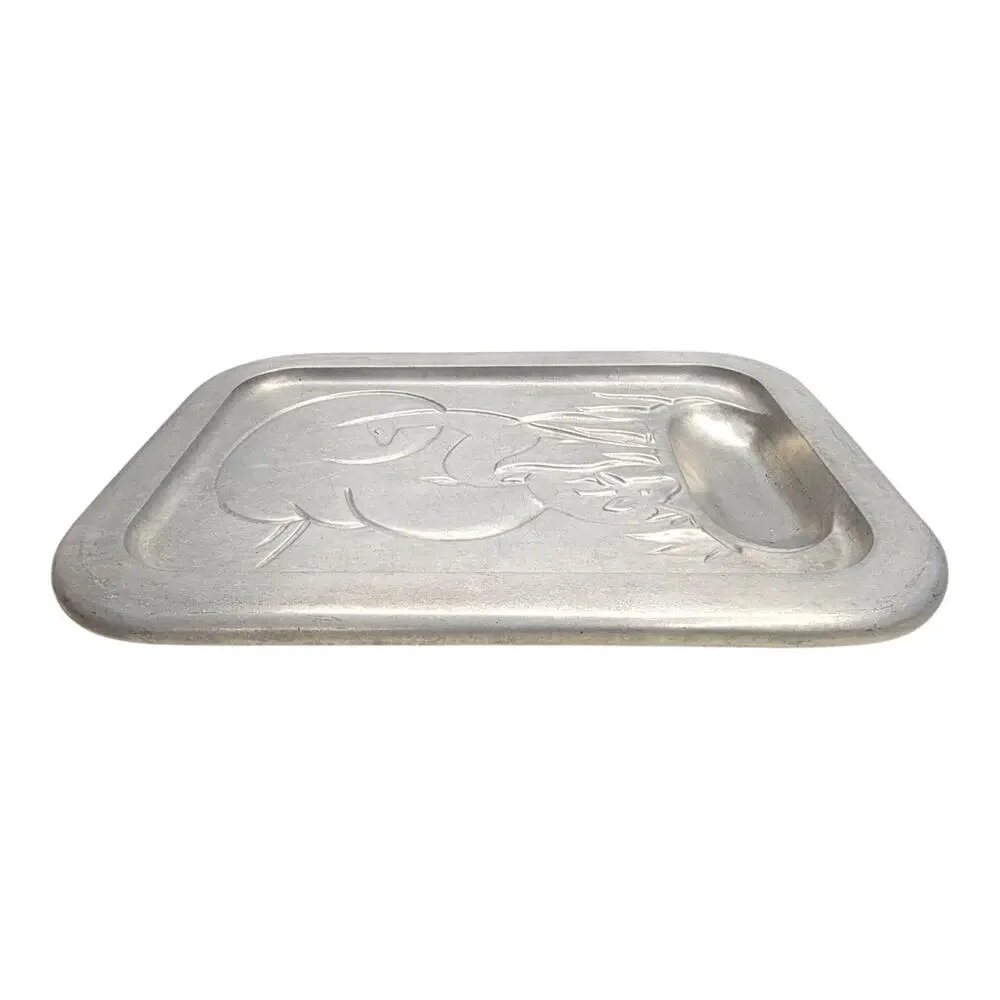 Vintage Griswold Aristocraft Cast Aluminum Deer Meat Carving Serving Platter